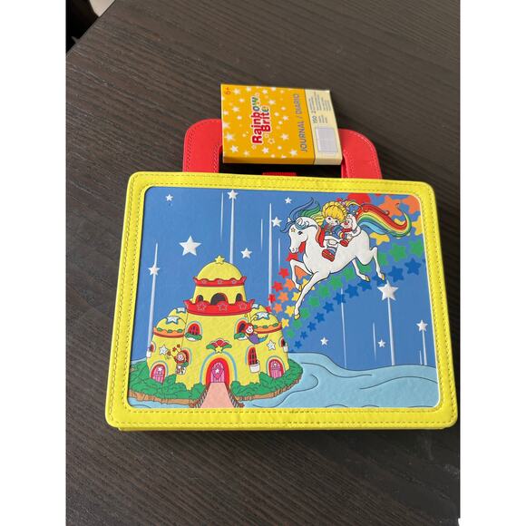 Loungefly Rainbow Brite Lunchbox Journal Animation Cartoons Funko Diary Notebook - Picture 1 of 2